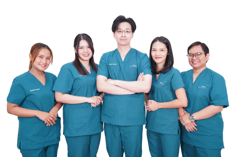 ทีมนักกายภาพบำบัด InterRehab NeuroBridge