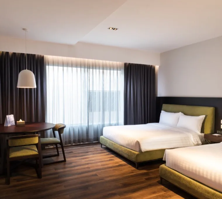 ห้องพักโรงแรม S Ram Leisure Hotel