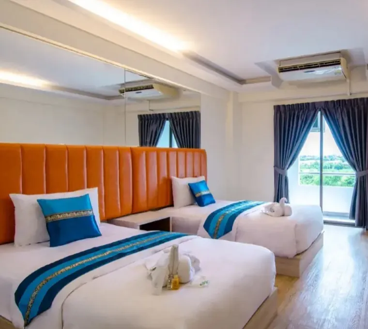 ห้องพักโรงแรมธาราเลค